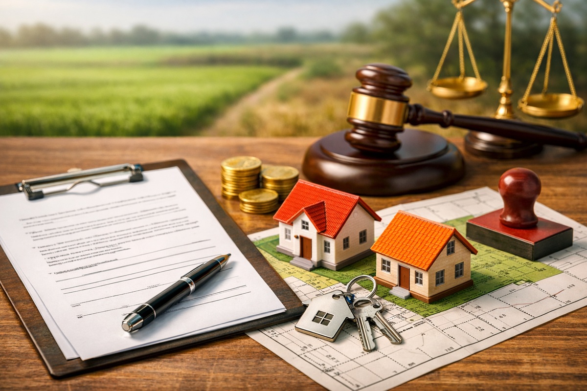 HỢP ĐỒNG CHUYỂN NHƯỢNG QUYỀN SỬ DỤNG ĐẤT & TÀI SẢN GẮN LIỀN VỚI ĐẤT